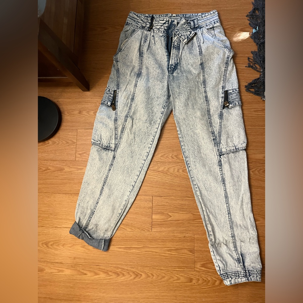 “Crazy Jean” acid wash vintage Jordache denim